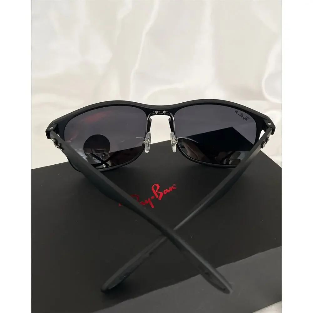 RAY BAN RB4264 Matte Matte Black Sunglasses Men NWT